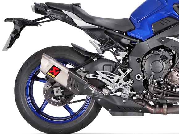 AKRAPOVIC S-Y10SO15-HAPT Yamaha MT-10 / FZ-10 (2021+) Slip-On Exhaust (titanium) – Accessories in the 2WheelsHero Motorcycle Aftermarket Accessories and Parts Online Shop