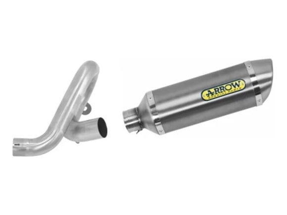 ARROW 71721MI+71827AO Benelli BN302S (2019+) Aluminum Slip-on Exhaust 