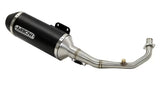 ARROW 53072MI+53525ANN Piaggio Vespa GTS300 HPE (2019+) Aluminum Full Exhaust System "Competition Evo Urban" (racing) – Accessories in the 2WheelsHero Motorcycle Aftermarket Accessories and Parts Online Shop