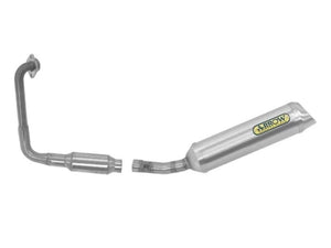 ARROW 51019KZ+51518PO Yamaha R125 (2021+) Titanium Full Exhaust System "Competition Evo Thunder" – Accessories in the 2WheelsHero Motorcycle Aftermarket Accessories and Parts Online Shop