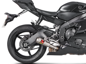 AKRAPOVIC S-Y6SO10-AHBT Yamaha R6 (2025+) Slip-On Exhaust (titanium) – Accessories in the 2WheelsHero Motorcycle Aftermarket Accessories and Parts Online Shop