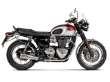 AKRAPOVIC S-T12SO4-HCQT Triumph Bonneville T100 / T120 (2020+) Slip-On Exhaust (titanium) – Accessories in the 2WheelsHero Motorcycle Aftermarket Accessories and Parts Online Shop