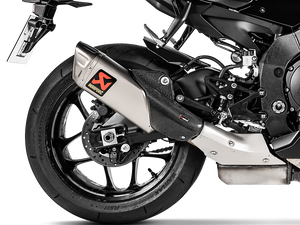 AKRAPOVIC S-Y10SO18-HAPLT Yamaha R1 (2025+) Slip-On Exhaust (titanium)