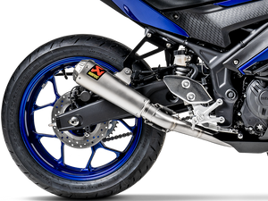 AKRAPOVIC S-Y2R1-CUBSS Yamaha R3 (2021+) Exhaust System "Racing Line" (SS)