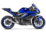 AKRAPOVIC S-Y2R1-CUBSS Yamaha MT-03 / YZF-R3 / R25 Exhaust System "Racing Line" (SS) – Accessories in the 2WheelsHero Motorcycle Aftermarket Accessories and Parts Online Shop