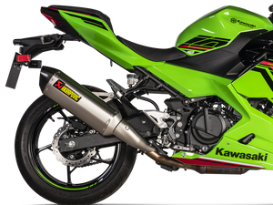 AKRAPOVIC S-K4SO7-HRT Kawasaki Ninja 400 (2024+) Slip-on Exhaust (titanium) – Accessories in the 2WheelsHero Motorcycle Aftermarket Accessories and Parts Online Shop