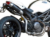 SPARK GDU0829 Ducati Monster 1100 Evo (11/13) Semi-full Exhaust System "Round" (EU homologated) – Accessories in the 2WheelsHero Motorcycle Aftermarket Accessories and Parts Online Shop