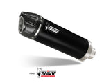 MIVV K.038 KAWASAKI NINJA 300 / Z 300 ( 2013 / 16 ) Slip On Exhaust "GP" (black + carbon cap; approved) – Accessories in the 2WheelsHero Motorcycle Aftermarket Accessories and Parts Online Shop