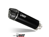 MIVV Y.033 YAMAHA FZ8 / FAZER 8 (2010 - 2016) Slip On Exhaust "GP" (Black + Crabon Cap; approved) – Accessories in the 2WheelsHero Motorcycle Aftermarket Accessories and Parts Online Shop