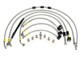 HEL PERFORMANCE HBF9027 Yamaha Tenere 700 ABS (19/21) Flexible Braided Brake Lines Kit (ABS replacement) – Accessories in the 2WheelsHero Motorcycle Aftermarket Accessories and Parts Online Shop