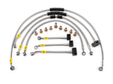 HEL PERFORMANCE HBF9902 Yamaha XSR700 ABS (15/21) Flexible Braided Brake Lines Kit (ABS replacement) – Accessories in the 2WheelsHero Motorcycle Aftermarket Accessories and Parts Online Shop