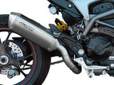 SPARK GDU1804 Ducati Hypermotard 821 (13/15) Low Position Exhaust System "Force" (EU homologated) – Accessories in the 2WheelsHero Motorcycle Aftermarket Accessories and Parts Online Shop