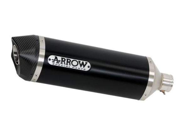 ARROW 71491MI+71807AKN Honda CBR600RR (2013+) Dark Aluminum Slip-on Exhaust 