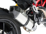 ZARD Ducati Hypermotard 821 SP (13/15) Stainless Steel Slip-on Exhaust "Penta R" – Accessories in the 2WheelsHero Motorcycle Aftermarket Accessories and Parts Online Shop