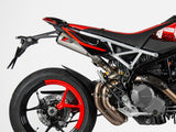 ZARD Ducati Hypermotard 950 / 950 SP (2019+) Stainless Steel Slip-on Exhaust "Top Gun" (racing) – Accessories in the 2WheelsHero Motorcycle Aftermarket Accessories and Parts Online Shop