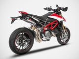 ZARD Ducati Hypermotard 950 / 950 SP (2019+) Stainless Steel Slip-on Exhaust "Top Gun" (racing) – Accessories in the 2WheelsHero Motorcycle Aftermarket Accessories and Parts Online Shop