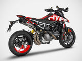 ZARD Ducati Hypermotard 950 / 950 SP (2019+) Stainless Steel Slip-on Exhaust "GT" – Accessories in the 2WheelsHero Motorcycle Aftermarket Accessories and Parts Online Shop