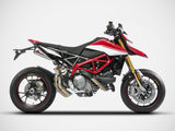 ZARD Ducati Hypermotard 950 / 950 SP (2019+) Stainless Steel Slip-on Exhaust "Top Gun" (racing) – Accessories in the 2WheelsHero Motorcycle Aftermarket Accessories and Parts Online Shop