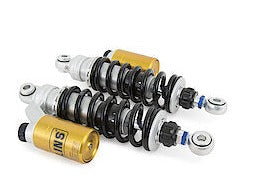 HD907 - OHLINS Harley-Davidson XR1200 / Street Rod Shock Absorber STX 36 Twin (360 mm / black springs) – Accessories in the 2WheelsHero Motorcycle Aftermarket Accessories and Parts Online Shop