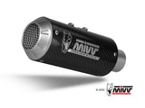 MIVV H.070 HONDA CBR 1000 RR ( 2017 - 19 ) Slip On Exhaust "MK3" (carbon; not approved) – Accessories in the 2WheelsHero Motorcycle Aftermarket Accessories and Parts Online Shop
