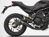 ZARD Ducati Monster 797 (17/20) Stainless Steel Slip-on Exhaust "Zuma" – Accessories in the 2WheelsHero Motorcycle Aftermarket Accessories and Parts Online Shop