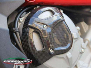 CARBONVANI MV Agusta Turismo Veloce 800 / 800RC (2015+) Carbon Clutch Cover Protector – Accessories in the 2WheelsHero Motorcycle Aftermarket Accessories and Parts Online Shop