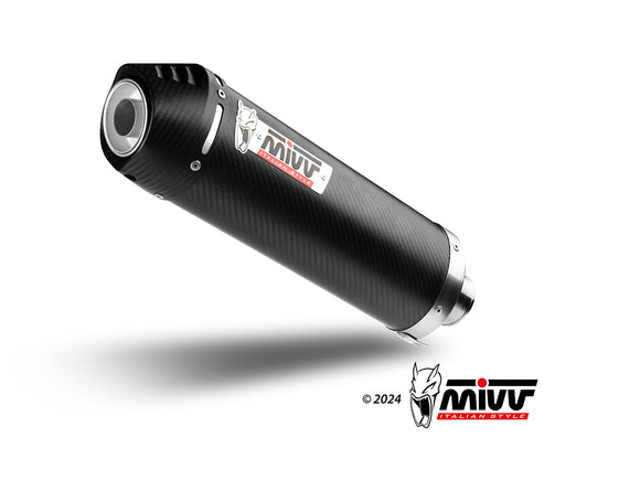 MIVV A.004 Aprilia Tuono Fighter 1000 (06/10) Dual Slip-on Exhaust 