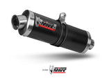 MIVV S.004 SUZUKI SV 650 ( 1999 / 2002 ) Slip-on Exhaust "Oval" (carbon; approved) – Accessories in the 2WheelsHero Motorcycle Aftermarket Accessories and Parts Online Shop