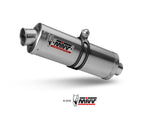 MIVV S.016 SUZUKI GSX-R 1000 ( 2005 - 06 ) Slip-on Exhaust "Oval" (stainless steel; approved) – Accessories in the 2WheelsHero Motorcycle Aftermarket Accessories and Parts Online Shop