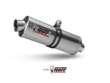 MIVV S.015 SUZUKI SV 650 ( 2004 / 15 ) Slip-on Exhaust "Oval" (stainless steel; approved) – Accessories in the 2WheelsHero Motorcycle Aftermarket Accessories and Parts Online Shop