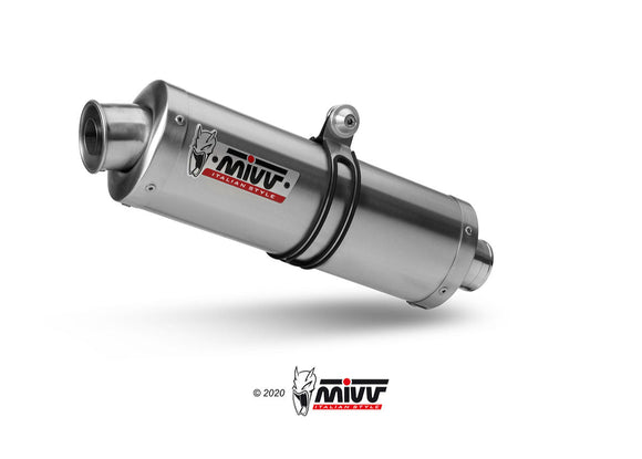 MIVV A.004 Aprilia Tuono Fighter 1000 (06/10) Dual Slip-on Exhaust 
