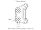 K021 - BONAMICI RACING Kawasaki ZX-10R (21/22) Adjustable Rearset – Accessories in the 2WheelsHero Motorcycle Aftermarket Accessories and Parts Online Shop