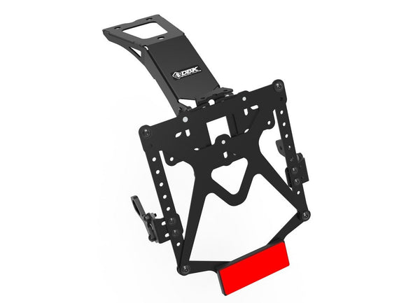 PRT19 - DBK Ducati Hypermotard 950 (2019+) Adjustable License Plate Holder – Accessories in the 2WheelsHero Motorcycle Aftermarket Accessories and Parts Online Shop