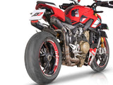 QD EXHAUST Ducati Streetfighter V4 (2021) Semi-full Exhaust System "Gunshot Dark Matter" – Accessories in the 2WheelsHero Motorcycle Aftermarket Accessories and Parts Online Shop