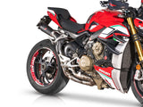 QD EXHAUST Ducati Streetfighter V4 (22/24) Semi-full Exhaust System "Gunshot Dark Matter" – Accessories in the 2WheelsHero Motorcycle Aftermarket Accessories and Parts Online Shop