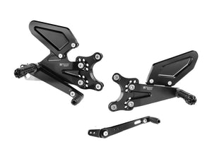 TH09 - BONAMICI RACING Triumph Street Triple 765R /RS /Moto2 (2023+) Adjustable Rearset – Accessories in the 2WheelsHero Motorcycle Aftermarket Accessories and Parts Online Shop