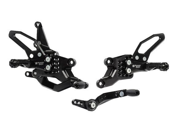 Y015 - BONAMICI RACING Yamaha YZF-R7 (2022+) Adjustable Rearset – Accessories in the 2WheelsHero Motorcycle Aftermarket Accessories and Parts Online Shop