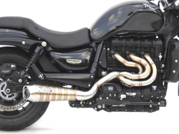 ZARD Triumph Rocket III (06/16) Full Stainless Steel Exhaust System 