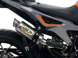 ARROW 71549GP KTM 790 Duke (2018+) Titanium Slip-on Exhaust "GP2" – Accessories in the 2WheelsHero Motorcycle Aftermarket Accessories and Parts Online Shop