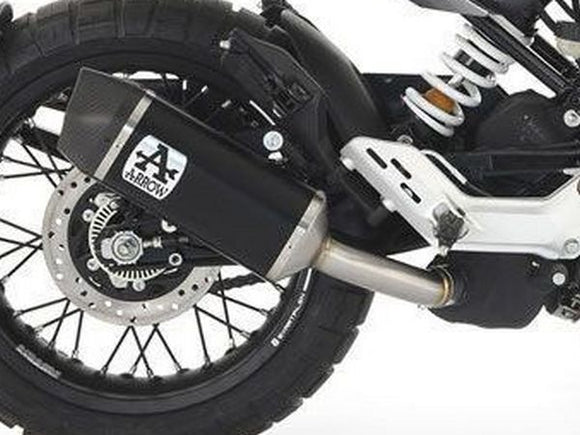 ARROW 72636AKN Husqvarna Svartpilen 125 / Vitpilen 125 (2021+) Dark Aluminum Slip-on Exhaust 