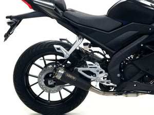 ARROW 51019MI+51518AON Yamaha MT125 (2021+) Aluminum Full Exhaust System "Competition Evo Thunder" (racing) – Accessories in the 2WheelsHero Motorcycle Aftermarket Accessories and Parts Online Shop