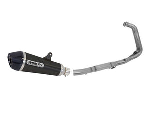 ARROW 71605KZ+71817XKN Yamaha Tracer 700 (2020+) Steel Full Exhaust System "Competition Evo X-Kone" – Accessories in the 2WheelsHero Motorcycle Aftermarket Accessories and Parts Online Shop