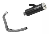 ARROW 71761KZ+74509RBA Yamaha XSR700 (2021+) Steel Full Exhaust System "Competition Evo Rebel" – Accessories in the 2WheelsHero Motorcycle Aftermarket Accessories and Parts Online Shop