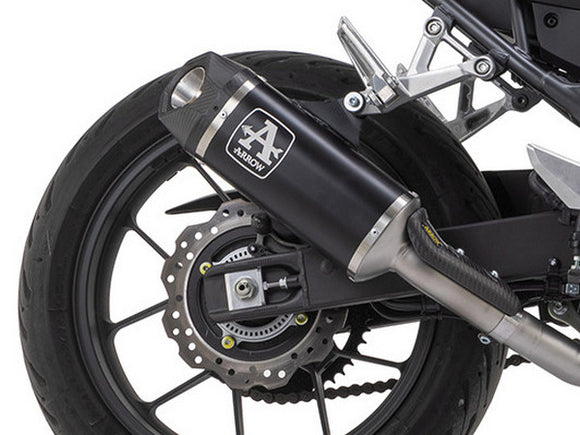 ARROW 71954AKN Honda CB750 Hornet (2023+) Dark Aluminum Slip-on Exhaust 