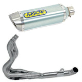 ARROW 71334MI+71702AO Suzuki GSXR750 IE (2006+) Aluminum Full Exhaust System "Competition Evo Thunder" (racing) – Accessories in the 2WheelsHero Motorcycle Aftermarket Accessories and Parts Online Shop