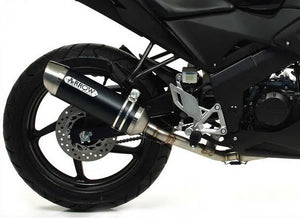 ARROW 51506AON+51005MI+51007MI Honda CBR125R (2011+) Aluminum Full Exhaust System "Competition Evo Street Thunder" – Accessories in the 2WheelsHero Motorcycle Aftermarket Accessories and Parts Online Shop