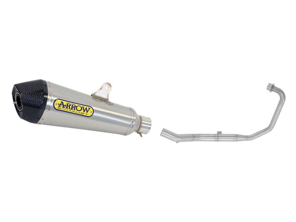 ARROW 51519XKIW Honda CB125R (2021+) Steel Full Exhaust System 