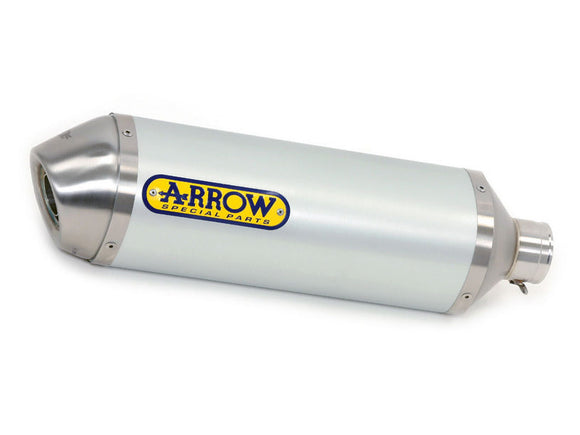 ARROW 72156PD+72624AO KTM 690 SMC R (2021+) Aluminum Slip-on Exhaust 