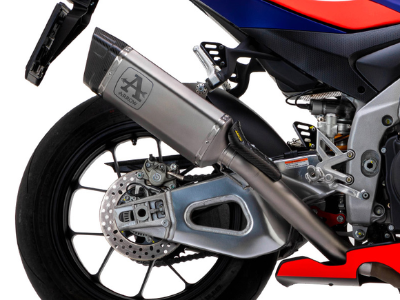 ARROW 71003PT Aprilia RSV4 (2021+) Titanium Slip-on Exhaust 