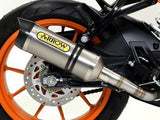 ARROW 71619MI+71813PK KTM RC390 (2015+) Titanium Slip-on Exhaust "Thunder" – Accessories in the 2WheelsHero Motorcycle Aftermarket Accessories and Parts Online Shop